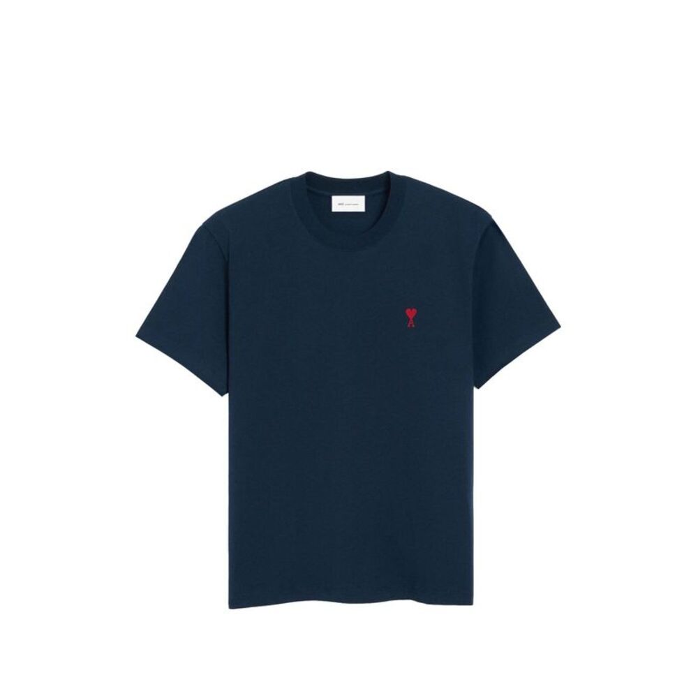 Ami Paris Men's T-Shirts And Polos Navy